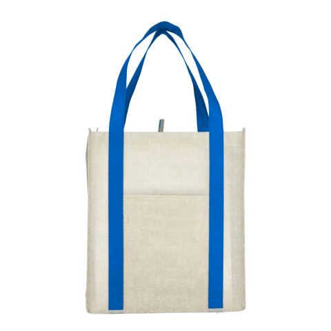 Neptune Recycled Non-Woven Grocery Tote Royal Blue | No Imprint | not available | not available