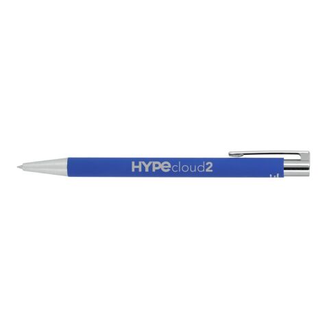 Maxi Recycled Aluminum Soft Touch Gel Pen Blue