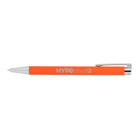 Maxi Recycled Aluminum Soft Touch Gel Pen Standard | Orange | No Imprint | not available | not available