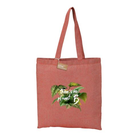 Recycled 5oz Cotton Twill Tote Standard | Frost Red | No Imprint | not available | not available