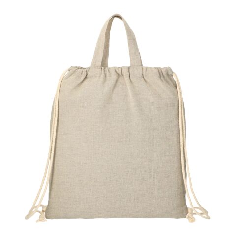 Recycled 5oz Cotton Drawstring Bag Natural | No Imprint | not available | not available