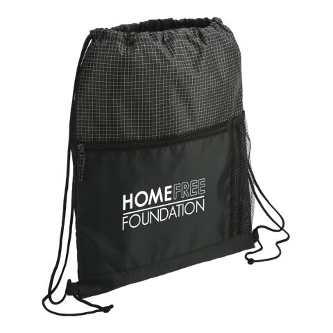 Grid Drawstring Black | No Imprint | not available | not available