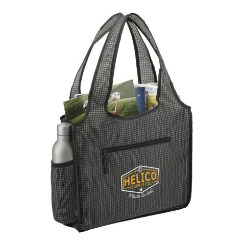 Grid Bungalow Tote Black | No Imprint | not available | not available