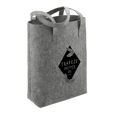 Recycled Felt Shopper Tote Standard | Charcoal | No Imprint | not available | not available
