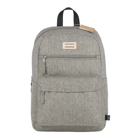 The Goods Recycled 15&quot; Laptop Backpack Standard | Gray | No Imprint | not available | not available