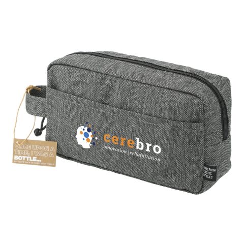Vila Recycled Dopp Kit Pouch Graphite | No Imprint | not available | not available