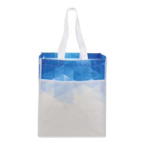 Gradient Laminated Grocery Tote Royal Blue | No Imprint | not available | not available