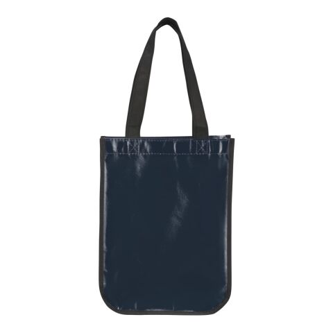 Gloss Laminated Non-Woven Gift Tote Navy