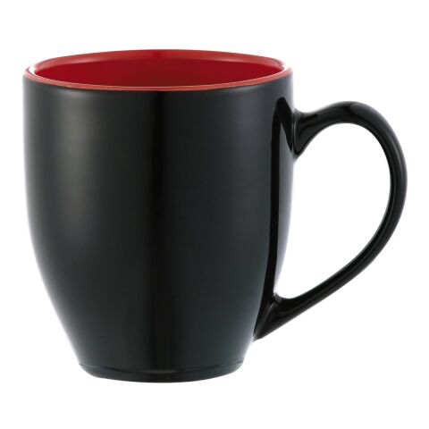 Zapata 15oz Mug  Electric Black-Red Trim | No Imprint | not available | not available