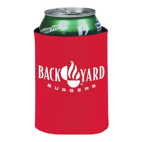12oz Collapsible Can Insulator Red