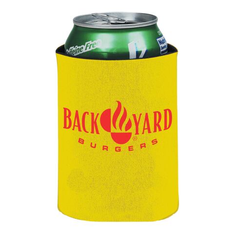 12oz Collapsible Can Insulator Yellow | No Imprint | not available | not available