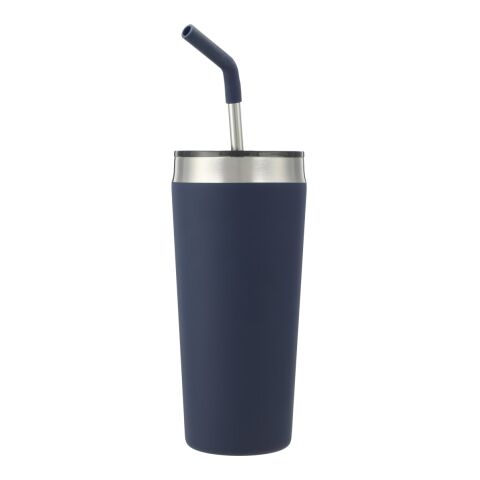 Faye 20oz Vacuum Tumbler w/ SS Straw Navy | No Imprint | not available | not available