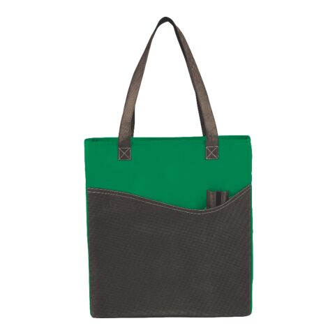 Rivers Pocket Non-Woven Convention Tote Green | No Imprint | not available | not available