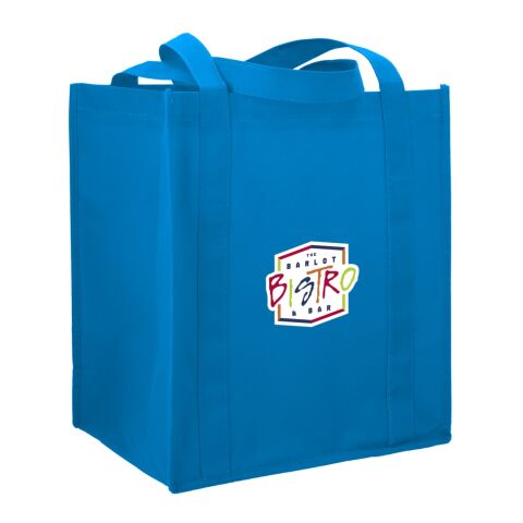Little Juno Non-Woven Grocery Tote Blue