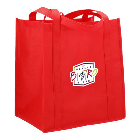 Little Juno Non-Woven Grocery Tote Red | No Imprint | not available | not available