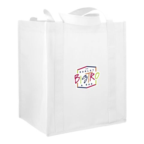 Little Juno Non-Woven Grocery Tote White | No Imprint | not available | not available