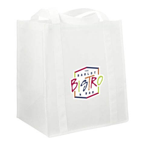 Hercules Non-Woven Grocery Tote White | No Imprint | not available | not available