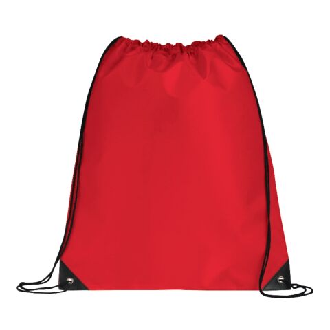 Large Oriole Drawstring Bag Red