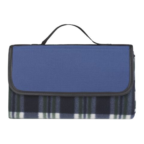 Park Fleece Blanket Navy Blue-Blue Plaid | No Imprint | not available | not available