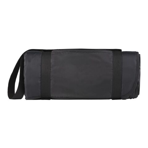 Roll up Picnic Blanket with Carrying Strap Black | No Imprint | not available | not available