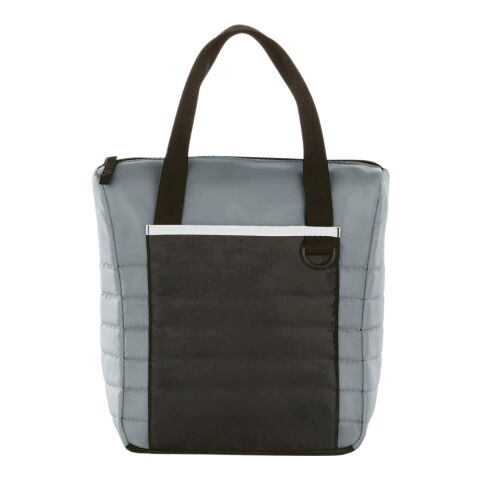 Quilted 12-Can Lunch Cooler Gray | No Imprint | not available | not available