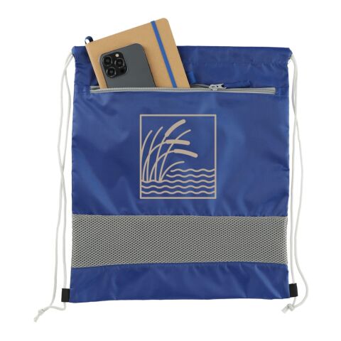 Sparks Recycled Drawstring Bag Royal Blue
