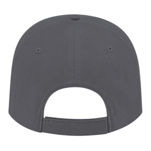 Cap America Lightweight Structured Low Profile Cap Charcoal | Embroidery | - On Strap | 2.50 Inches × 0.38 Inches