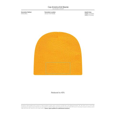 Cap America Knit Beanie Teal | No Imprint | not available | not available