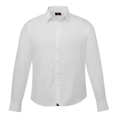 Las Cases Wrinkle-Free Long Sleeve Shirt Slim-Men&#039;s Standard | White | S | No Imprint | not available | not available