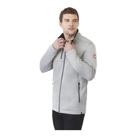 Men's JORIS Eco Softshell Jacket Standard | Silver Heather | 4XL | No Imprint | not available | not available