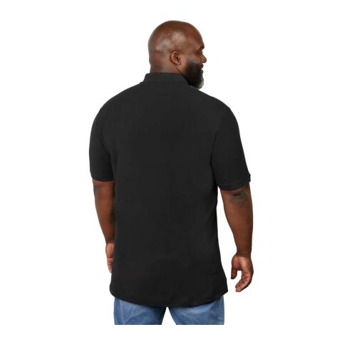 PALO Short Sleeve 100% Cotton Pique Polo - Men&#039;s Standard | Black | XL | No Imprint | not available | not available