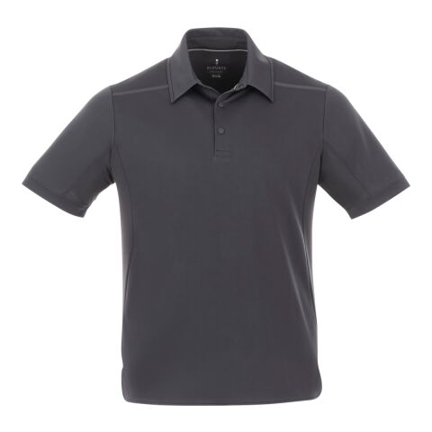 Men&#039;s ROYCE Short Sleeve Polo Standard | Black Smoke-Grey Storm | XL | No Imprint | not available | not available