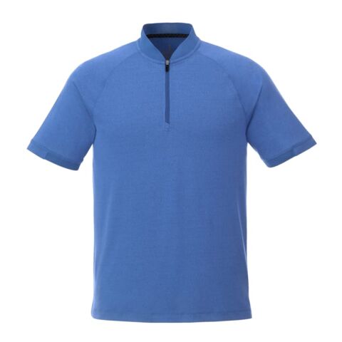 Men's KINPORT SS Stand Collar Polo Standard | Blue | L | No Imprint | not available | not available
