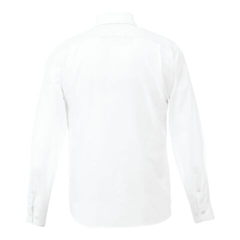 Men&#039;s PIERCE Long Sleeve Shirt Standard | White | S | No Imprint | not available | not available
