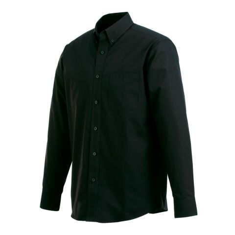 Men’s  PRESTON Long Sleeve Shirt Tall Standard | Black | 5XL | No Imprint | not available | not available
