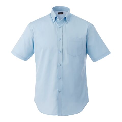 Men&#039;s STIRLING Short Sleeve Shirt Standard | Light Blue | 3XL | No Imprint | not available | not available