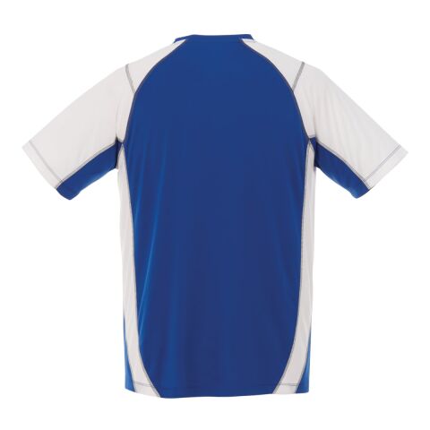Men's TAKU Short Sleeve Tech Tee Standard | New Royal-White | S | No Imprint | not available | not available