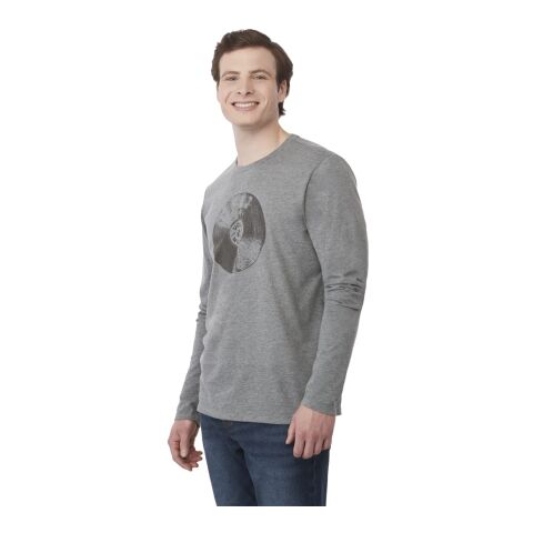 SOMOTO Eco Long Sleeve Tee - Men&#039;s Standard | Heather Charcoal | L | No Imprint | not available | not available