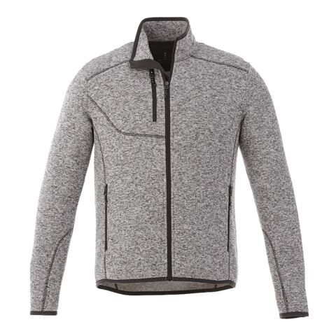 Men&#039;s TREMBLANT Knit Jacket Standard | Light Heather Grey | XL | No Imprint | not available | not available