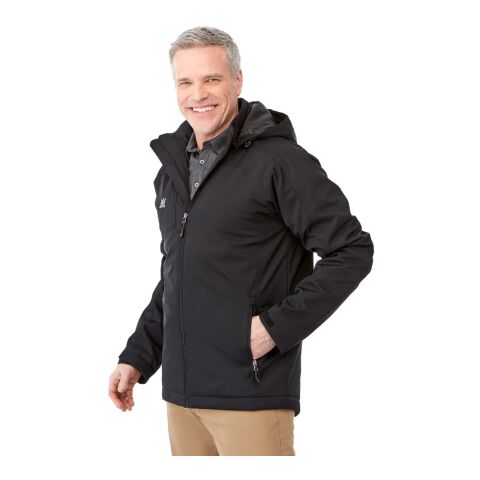 Men&#039;s Bryce  Insulated Softshell  Jacket Standard | Black | 3XL | No Imprint | not available | not available