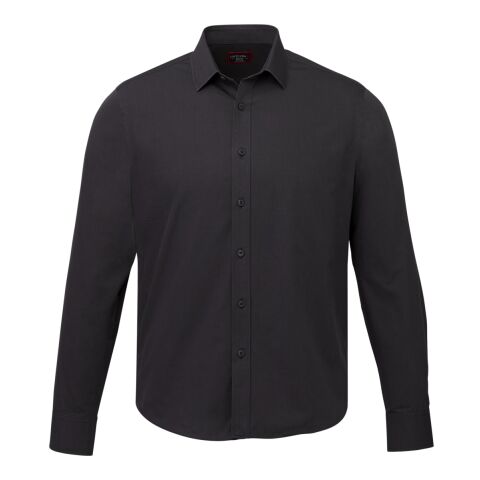 Black Stone Wrinkle-Free Long Sleeve Shirt - Men&#039;s Standard | Black | L | No Imprint | not available | not available