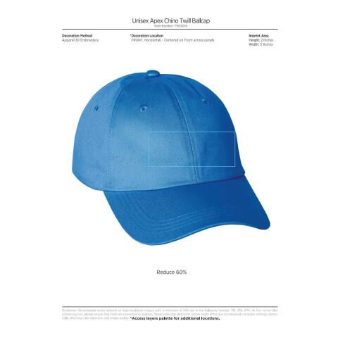 Unisex Apex Chino Twill Ballcap Grey Storm | OSFA | No Imprint | not available | not available