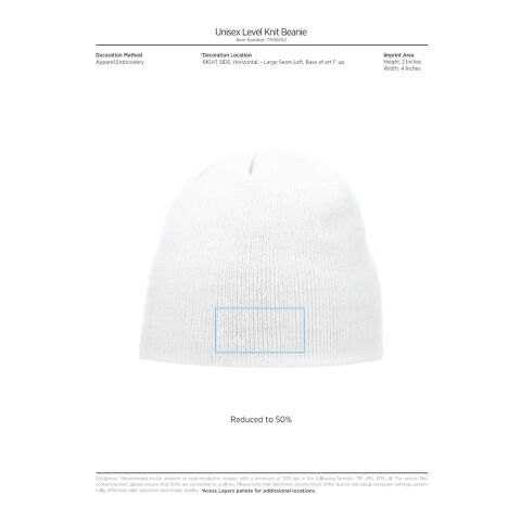 Unisex Level Knit Beanie Standard | Dark Citron Green | OSFA | No Imprint | not available | not available