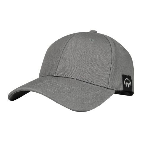 Wolverine Grey Claw Label 6 Panel Cap Gray | CUSTOM (O/S) | No Imprint | not available | not available