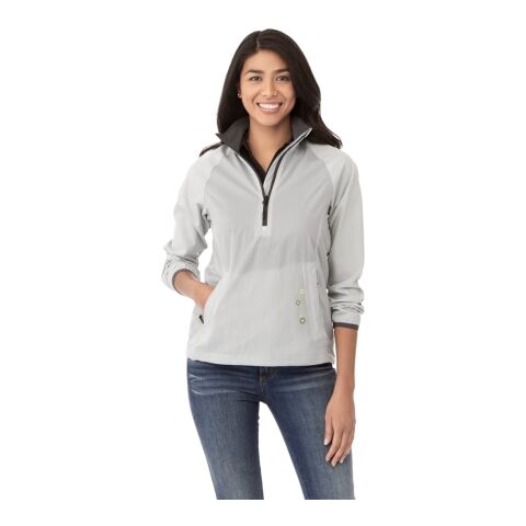 Women's ODARAY 1/2 Zip Jacket Standard | Light Grey | 3XL | No Imprint | not available | not available
