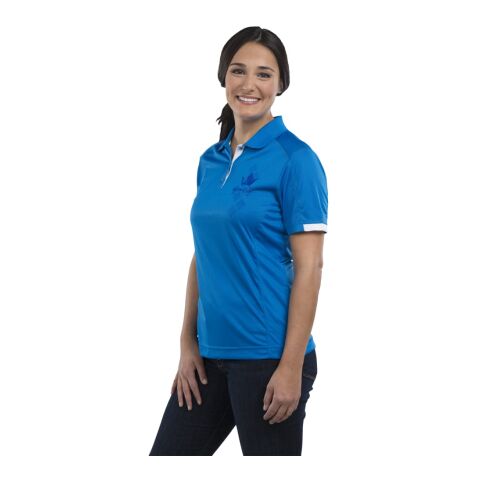 Women&#039;s Kiso Short Sleeve Polo Standard | Olympic Blue-White | XS | No Imprint | not available | not available