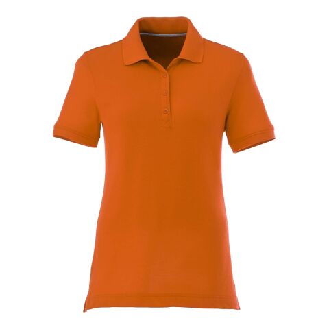 Womens CRANDALL Short Sleeve Polo Standard | Burnt Orange | XS | No Imprint | not available | not available