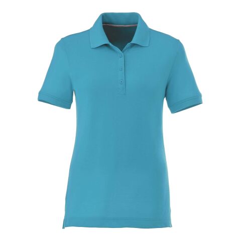 Womens CRANDALL Short Sleeve Polo Light Blue | 2XL