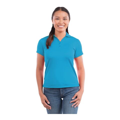 Women&#039;s MORENO TEXT MICRO SS POLO Standard | Light Blue | S | No Imprint | not available | not available