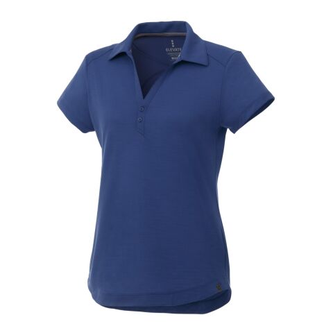 Women's AMOS Eco SS Polo Metro Blue Heather | 3XL